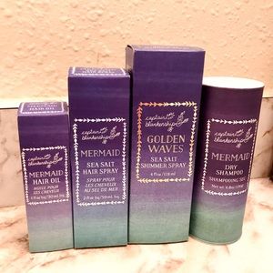 Captain Blankenship Mermaid Hair Care Sea Salt Set